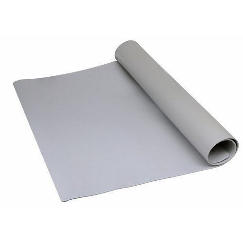 Dissipative Vinyl 3-Layer Table Premium Roll Gray 30'' x 50'